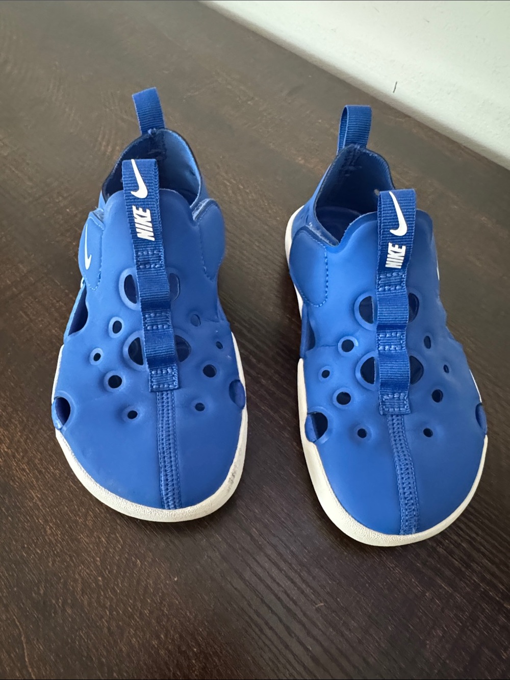Nike Kids Royal Blue Slip-On Water Shoes